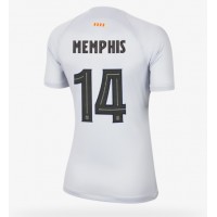 Dres Barcelona Memphis Depay #14 Rezervni za Žensko 2022-23 Kratak Rukav